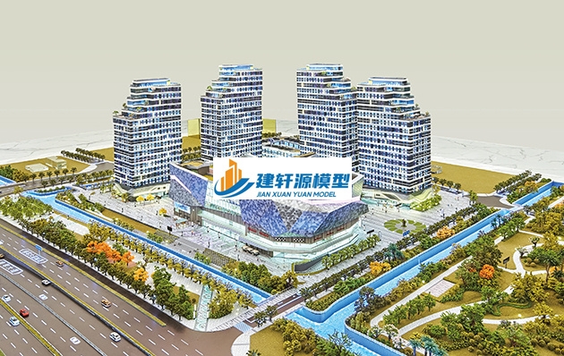 博爱智慧城模型